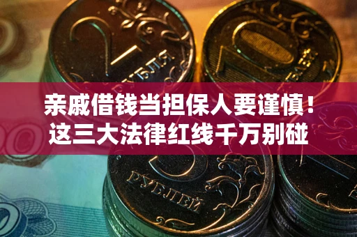 北京亲戚借钱当担保人要谨慎！这三大法律红线千万别碰