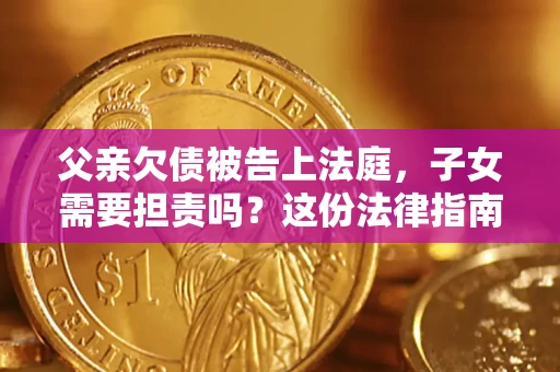 北京父亲欠债被告上法庭，子女需要担责吗？这份法律指南必须看完