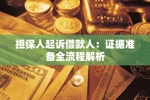 北京担保人起诉借款人：证据准备全流程解析